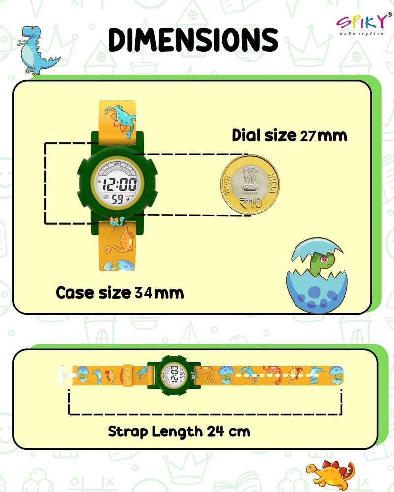 SPIKY Multi-functional Digital Sports Watch for Kids - Image 5